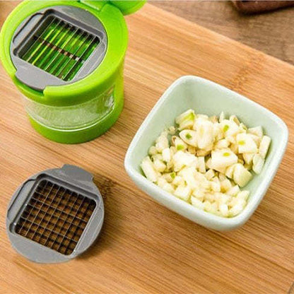Go For Garlic The Touchless Garlic Chopper And Slicer